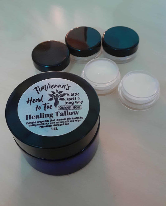 .Head to Toe Healing Tallow (Garden Rose)