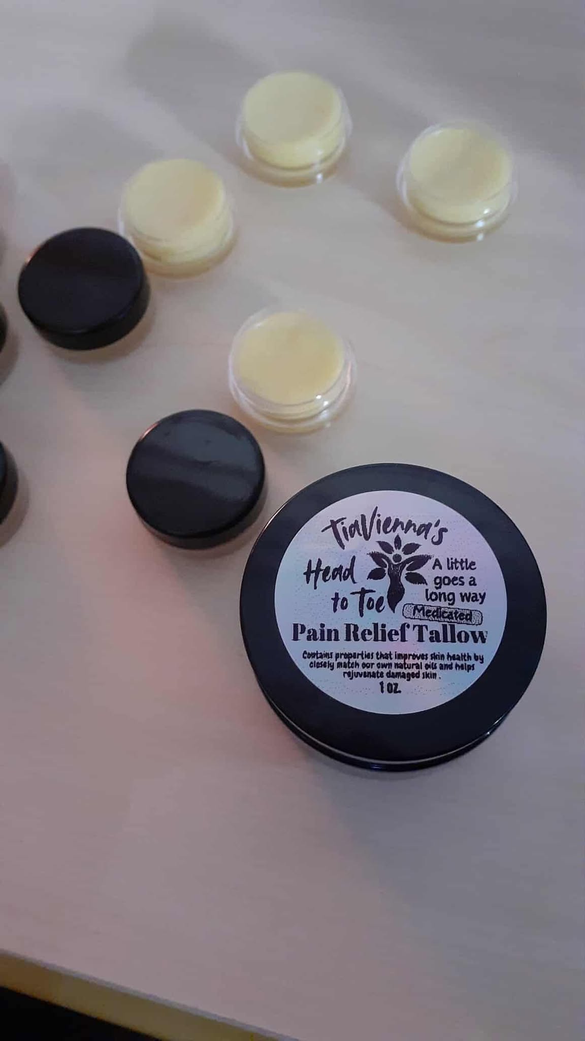 .Head to Toe Healing Tallow (Medicated Pain Relief)