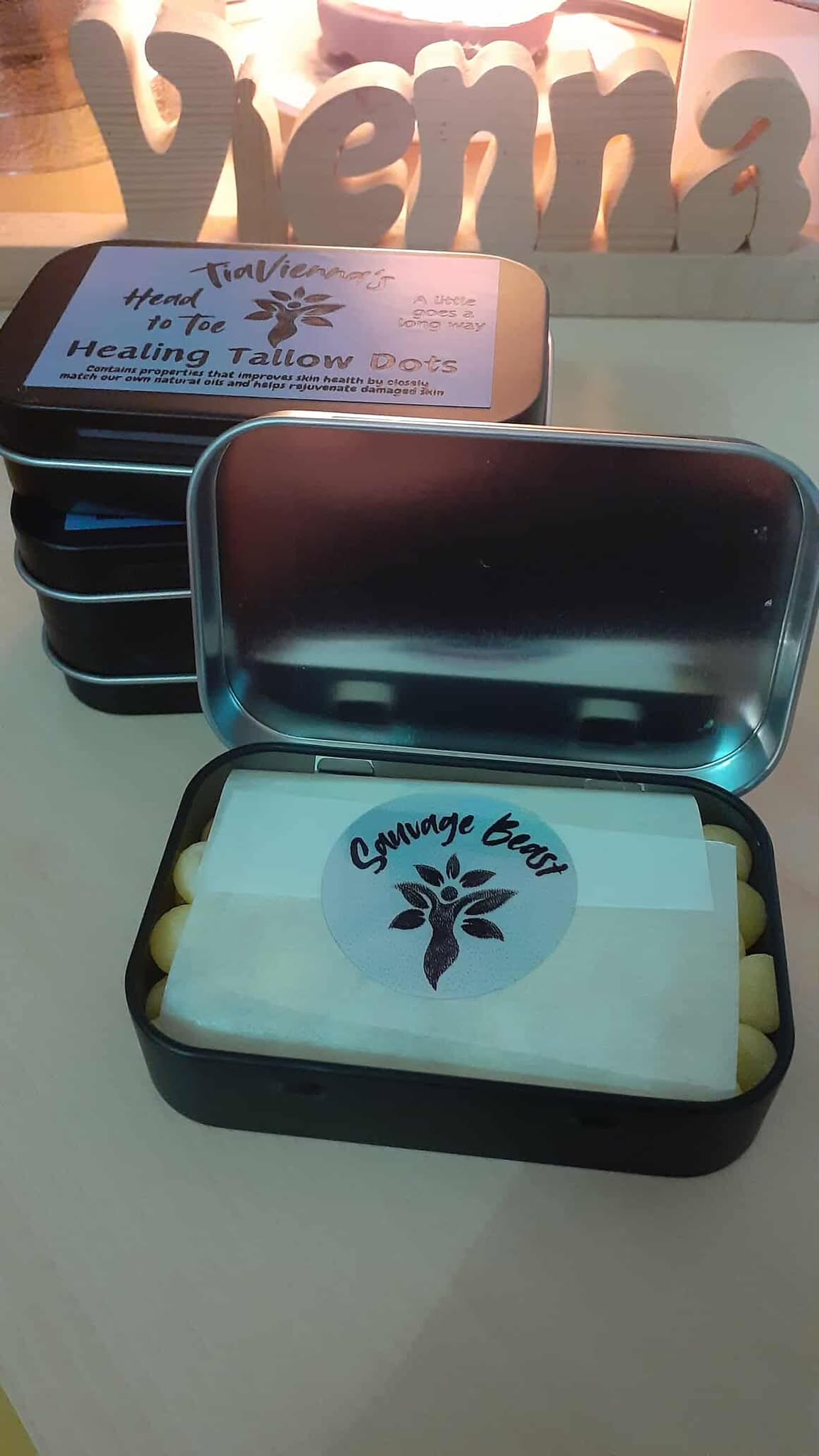 .Head to Toe Healing Tallow Dots 2oz