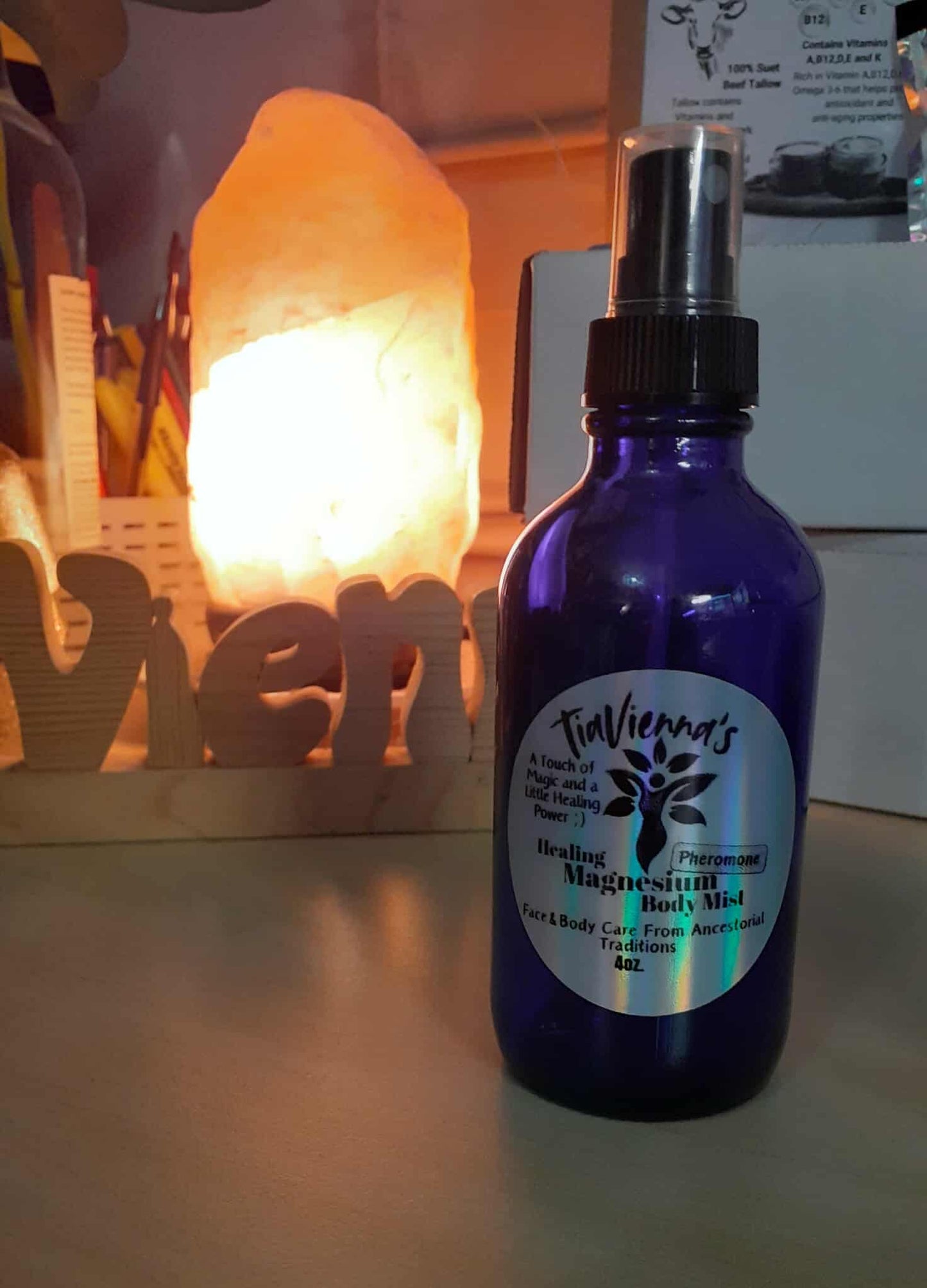 .Healing Magnesium Body Mist 4.oz