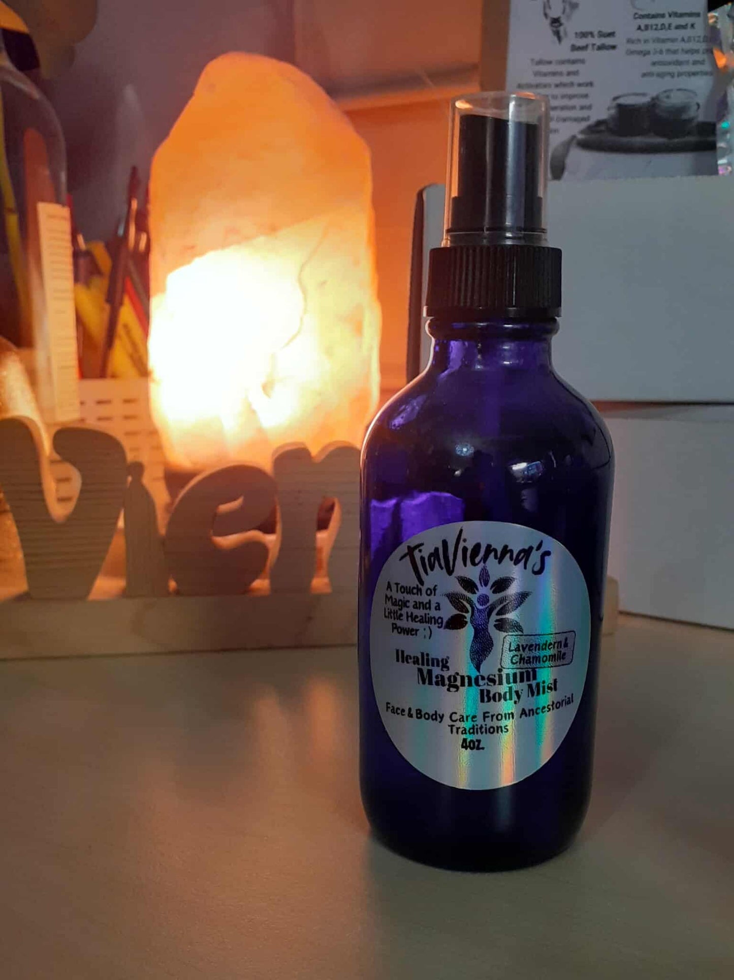 .Healing Magnesium Body Mist 4.oz
